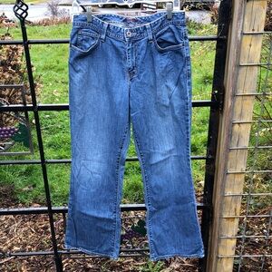 Eddie Bauer wide leg jeans size 8 short